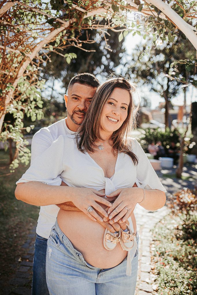 Ensaio de gestante em Curitiba - Parque Gomm.