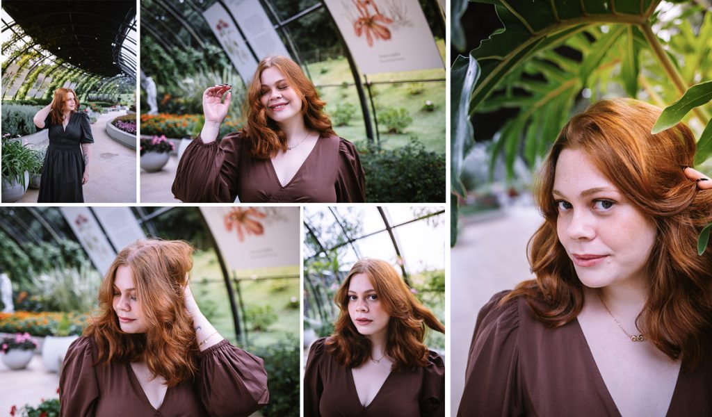 Ensaio em dia nublado e com chuva em Curitiba, na galeria 4 estacões, no Jardim Botânico, Curitiba.