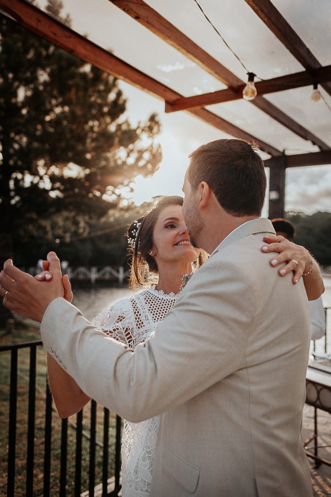 Fotografa de Casamento ao pôr do sol em Curitiba