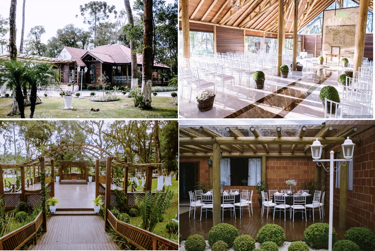 Casamento pequeno Curitiba - lugares ao ar livre para casar
