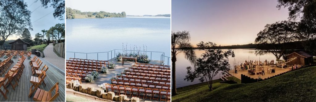 lugares para casar ao ar livre em chácara Curitiba