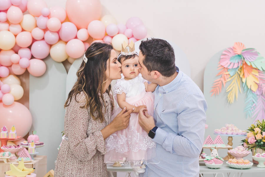 Fotografia de festa infantil de 1 ano em Curitiba - Meu Limoeiro