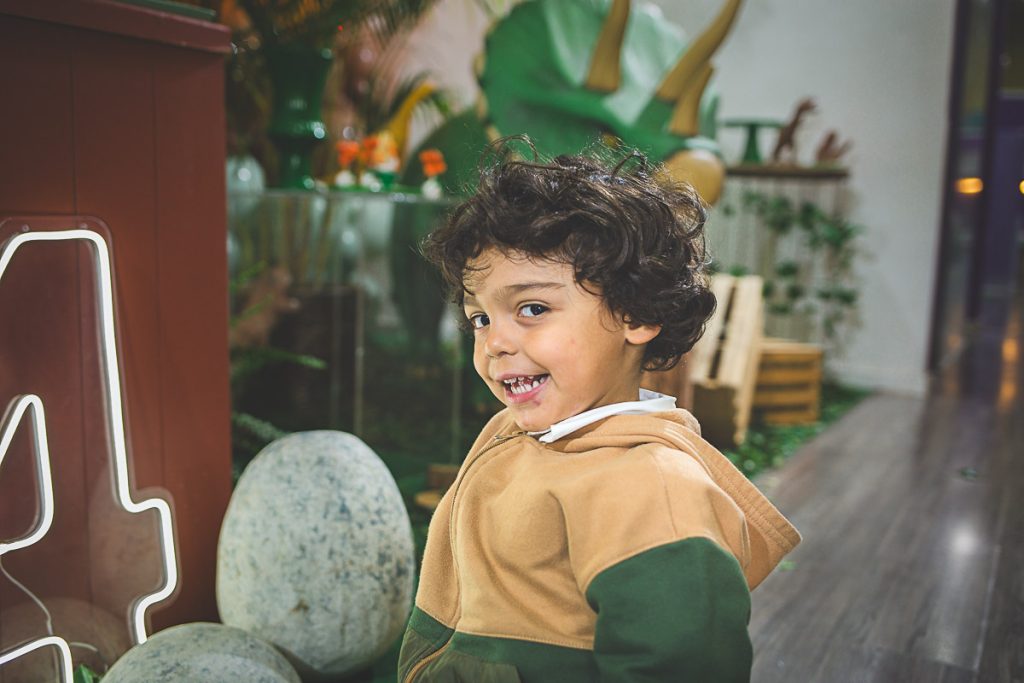 Festa de menino em Curitiba - tema dinossauro