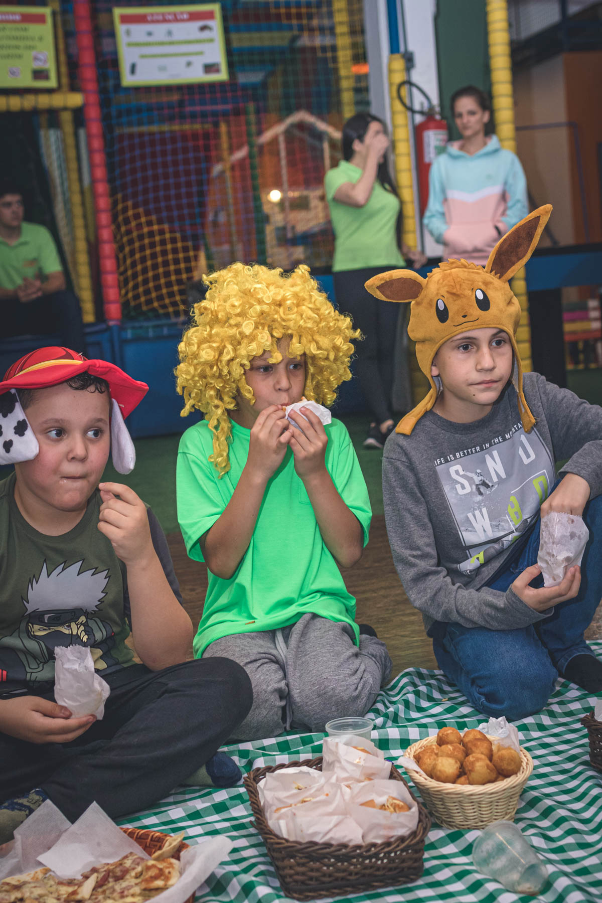 Hora do Piquenique no Buffet Infantil Espaço Jump em Curitiba