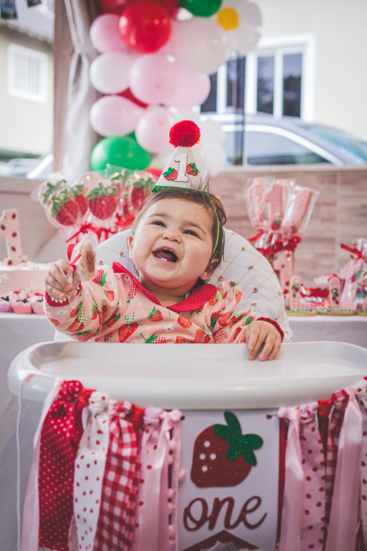 Ensaio fotográfico de bebê de um ano em Curitiba