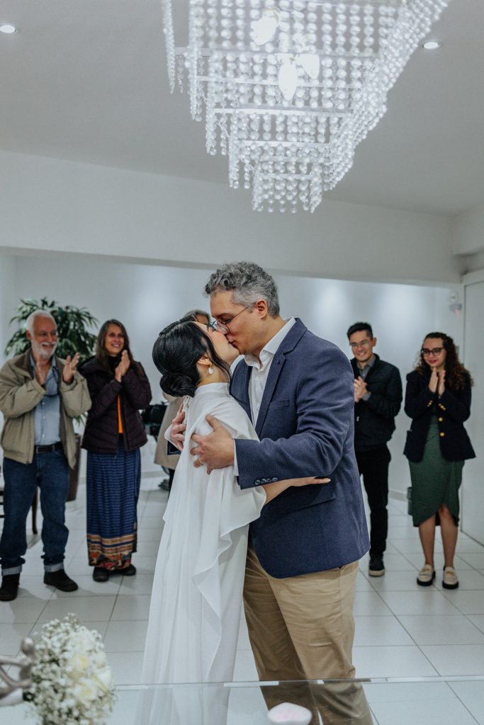 celebração de casamento civil em Curitiba