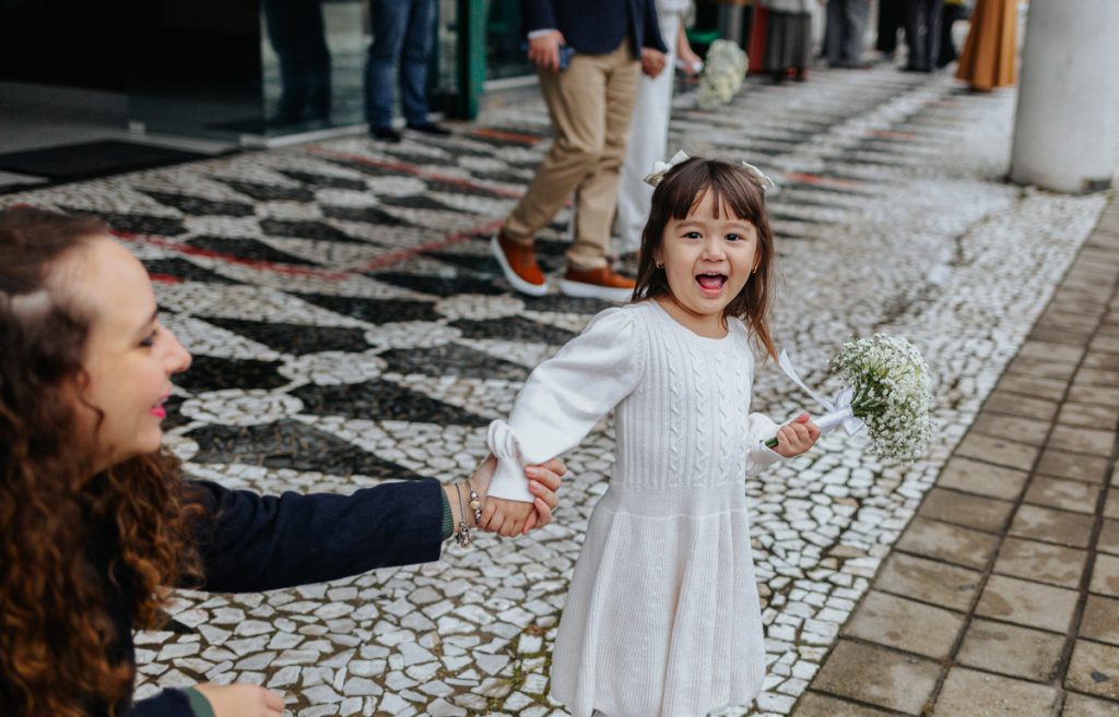 fotografia documental de casamento civil em Curitiba